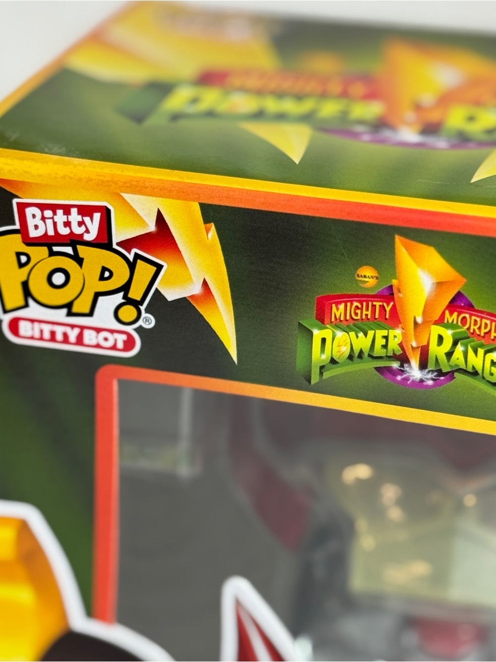 Funko Bitty Pop Bitty Bot! Megazord with Red Ranger Power Rangers 2pc NEW in Box - Picture 3 of 7